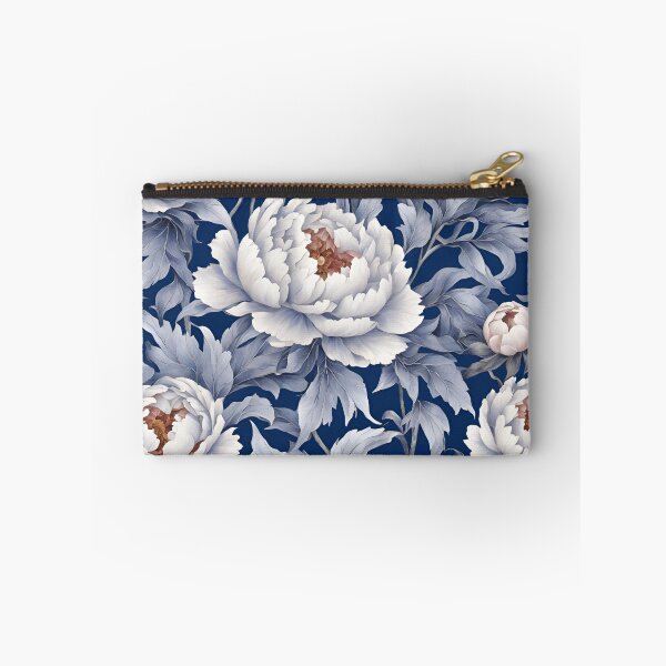 Item preview, Chinese Mosaic Peony Blue & White designed and sold by Glam-OOTD.