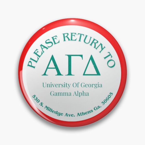 Item preview, UGA AGD designed and sold by Stuck on Saturdays.