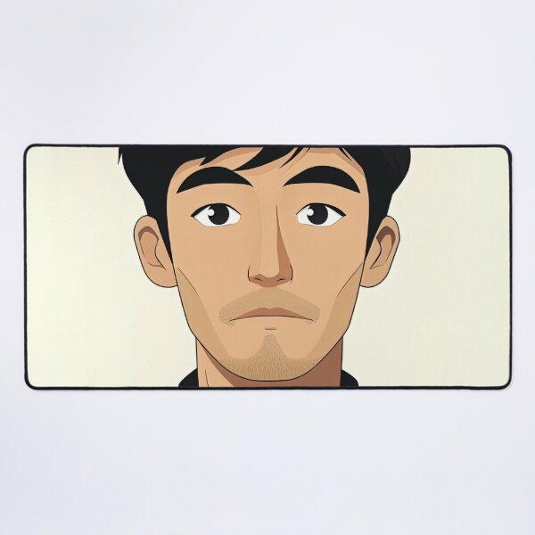 Item preview, Mongolian man | Anime style designed and sold by ComicsFactory.