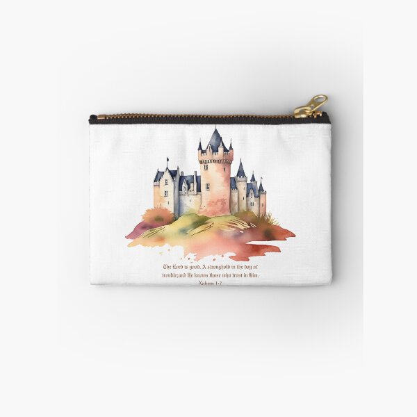 Item preview, Nahum 1:7 - The Lord is good. A stronghold in the day of trouble; and He knows those who trust in Him. designed and sold by FlutterByH.
