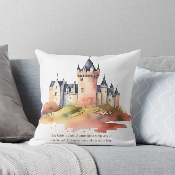 Item preview, Nahum 1:7 - The Lord is good. A stronghold in the day of trouble; and He knows those who trust in Him. designed and sold by FlutterByH.