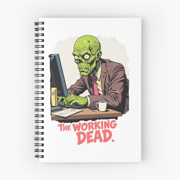 Item preview, The Working Dead Zombie Businessman designed and sold by FortuneWildCat.