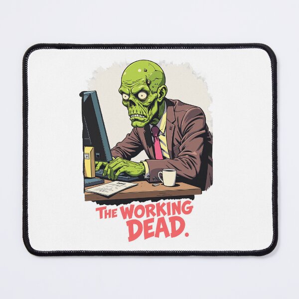 Item preview, The Working Dead Zombie Businessman designed and sold by FortuneWildCat.