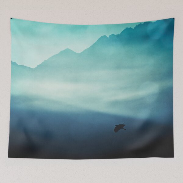 Item preview, Vanishing Mountains designed and sold by Dyrk Wyst Redbubble Shop.