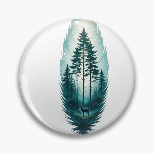 Item preview, encapsulates a forest scene with a deer designed and sold by Cool Trends.