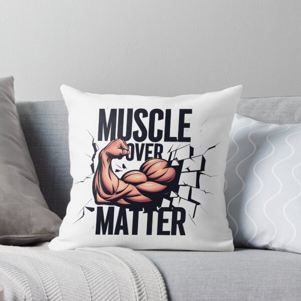Item preview, "Muscle Over Matter" Gift fot Gymrats designed and sold by D1dymos.