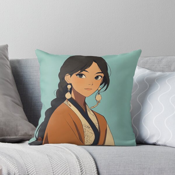Item preview, Mongolian woman | Anime style designed and sold by ComicsFactory.