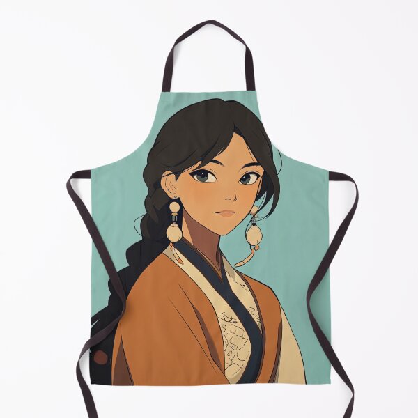 Item preview, Mongolian woman | Anime style designed and sold by ComicsFactory.