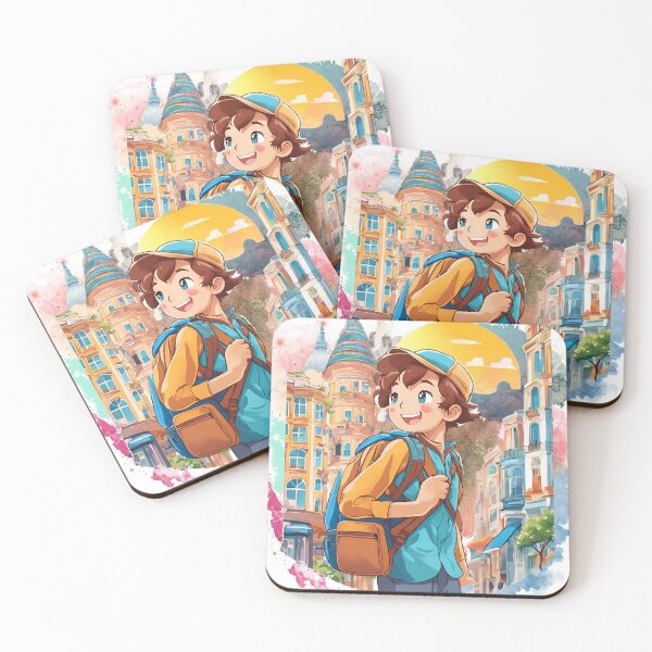 Item preview, Colorful urban explorer traveling the world. designed and sold by ChenEngEng.