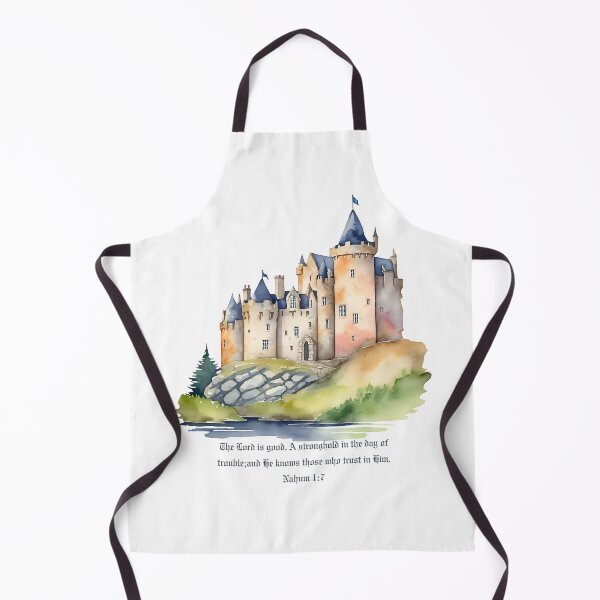 Item preview, Nahum 1:7 - The Lord is good. A stronghold in the day of trouble; and He knows those who trust in Him. designed and sold by FlutterByH.
