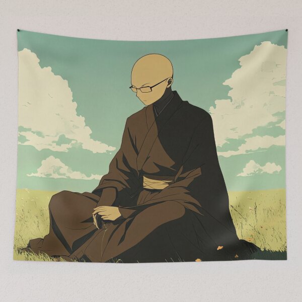 Item preview, Monk | Anime style designed and sold by ComicsFactory.