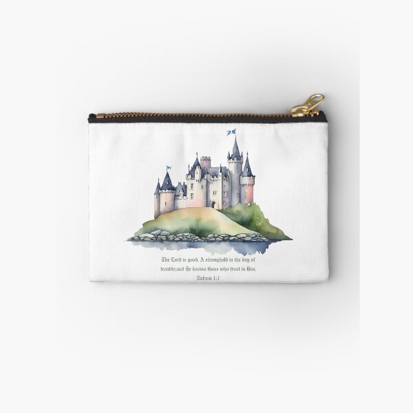 Item preview, Nahum 1:7 - The Lord is good. A stronghold in the day of trouble; and He knows those who trust in Him. designed and sold by FlutterByH.
