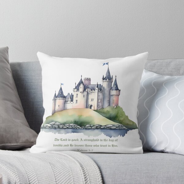 Item preview, Nahum 1:7 - The Lord is good. A stronghold in the day of trouble; and He knows those who trust in Him. designed and sold by FlutterByH.