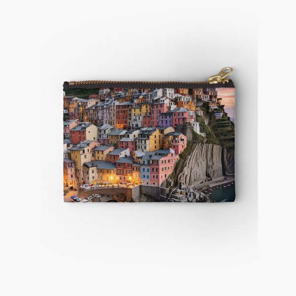 Item preview, Riomaggiore, Italy: Sunset Over Cascading Cinque Terre designed and sold by LSVart.