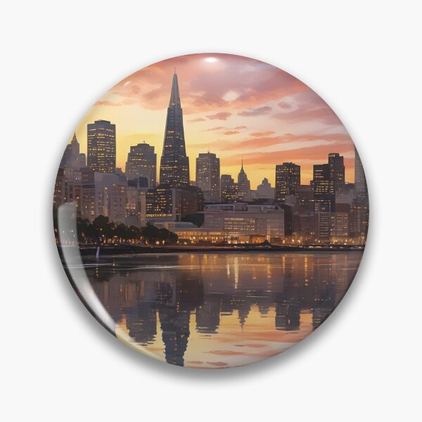 Item preview, San Francisco Skyline: Urban Majesty designed and sold by LSVart.