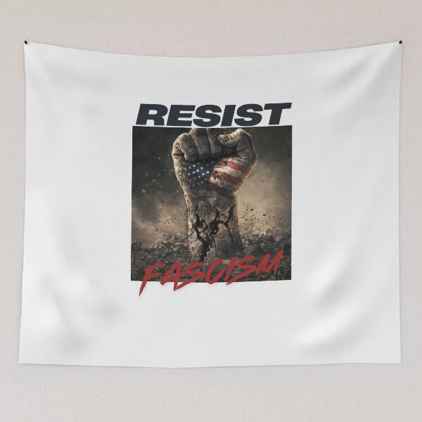 Item preview, Resist Facism designed and sold by CrystalCoastNC.