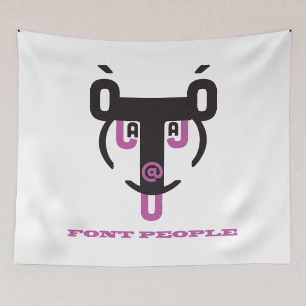Item preview, Font People: T-Bear designed and sold by Gopherstown, OR.