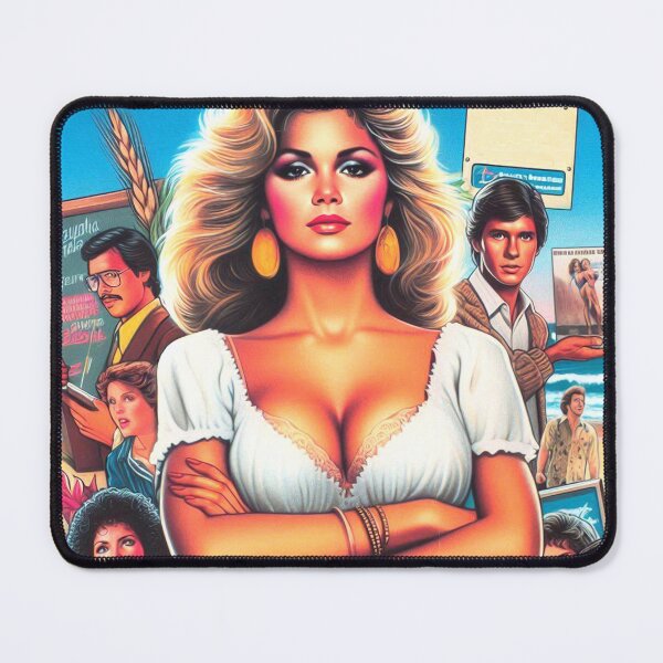 Item preview, Hot Blonde Woman designed and sold by PulpVintage.