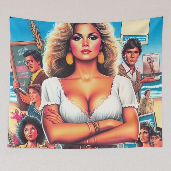 Item preview, Hot Blonde Woman designed and sold by PulpVintage.