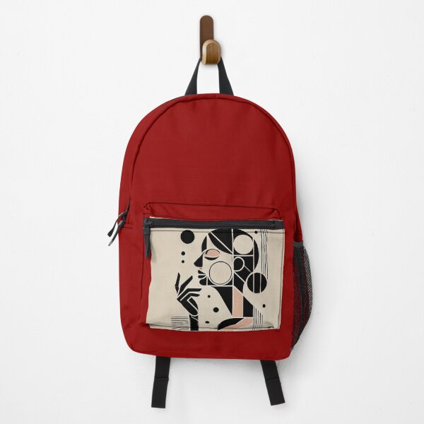 Item preview, “Geometric Elegance: Modern Abstract Woman Portrait” designed and sold by Marcinkowski-studio .