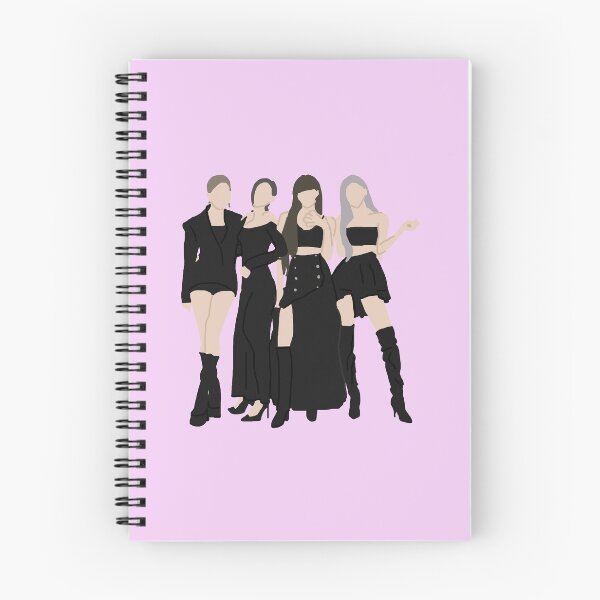 Item preview, Black Pink Group Photo Drawing designed and sold by artsymarket.