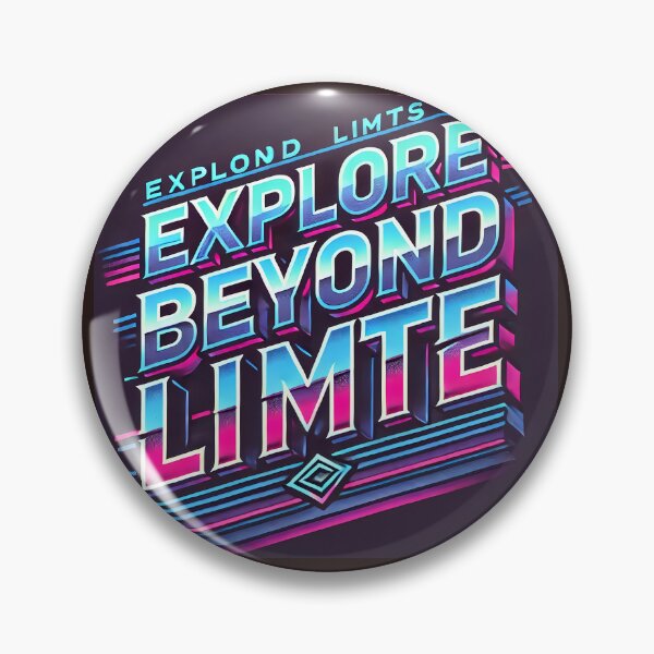 Item preview, Explore Beyond Limits - Neon Glitch Typography designed and sold by Marcinkowski-studio .