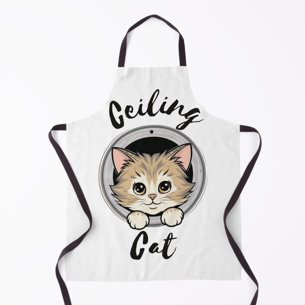 Item preview, Ceiling Cat Cute look stickers designed and sold by Myzone2023.