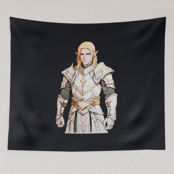 Item preview, Elf Paladin designed and sold by ArtCraftLab.