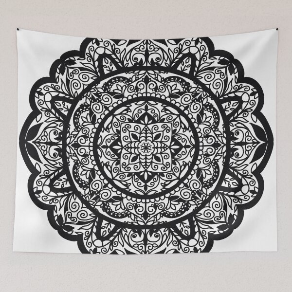 Item preview, Embrace the Now Mandala designed and sold by Girl-meets-joy.