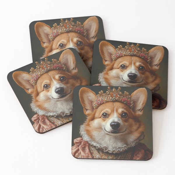 Item preview, Royal Queen Corgi - Animal Art designed and sold by Chrisjeffries24.