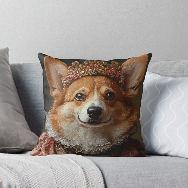 Item preview, Royal Queen Corgi - Animal Art designed and sold by Chrisjeffries24.