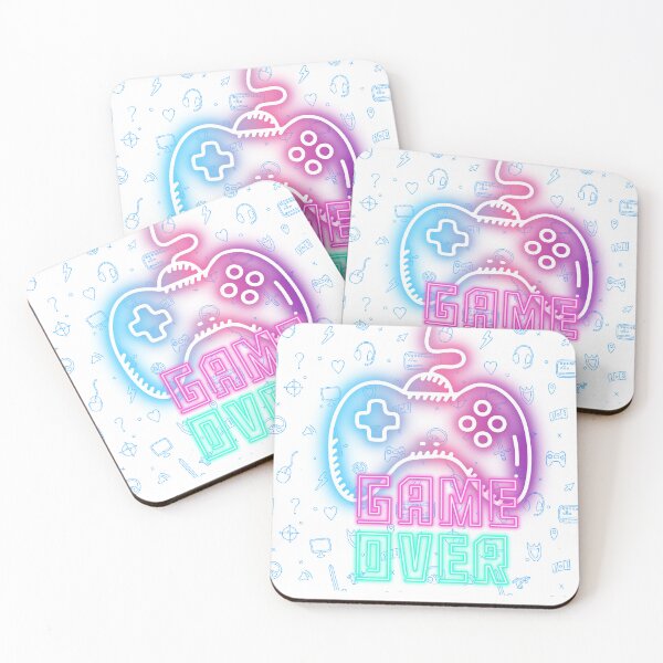 Item preview, Game Over Neon designed and sold by Totkisha1.