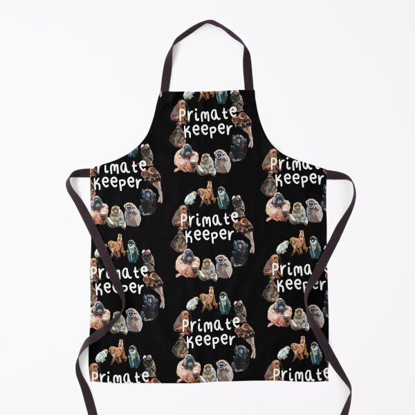 Item preview, P is for Primate Keeper,.Primate Keeper Design – Dedicated Care and Conservation of Monkeys and Apes Artwork designed and sold by PrettylittlepastelUk.