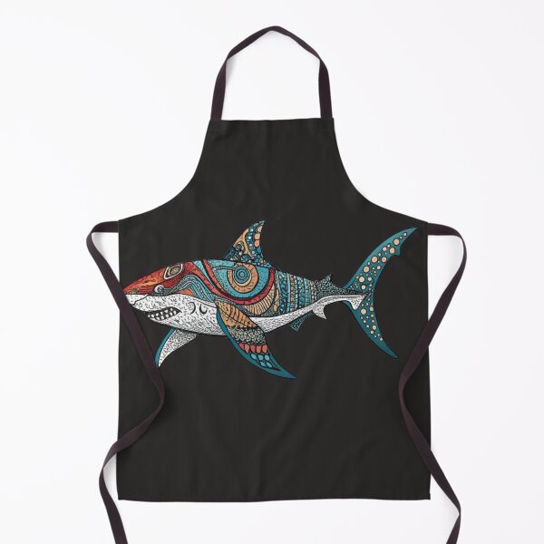 Item preview, multicolored shark designed and sold by alexandr-art.