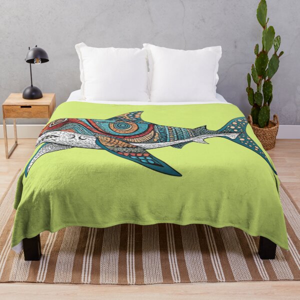 Item preview, multicolored shark designed and sold by alexandr-art.