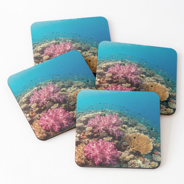 Item preview, Colorful Coral Reef with Fish - Underwater Ocean World designed and sold by Wild-way Art.
