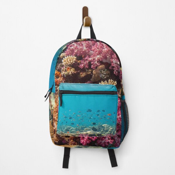 Item preview, Colorful Coral Reef with Fish - Underwater Ocean World designed and sold by Wild-way Art.