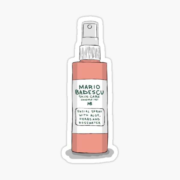 Mario Badescu Rose Spray Sticker