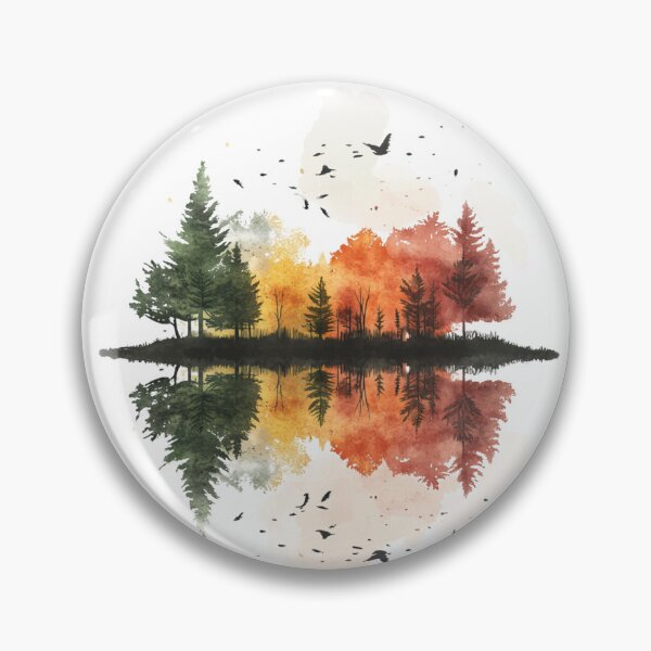 Item preview, Jesień, woda, nostalgia designed and sold by Ink-and-Style.