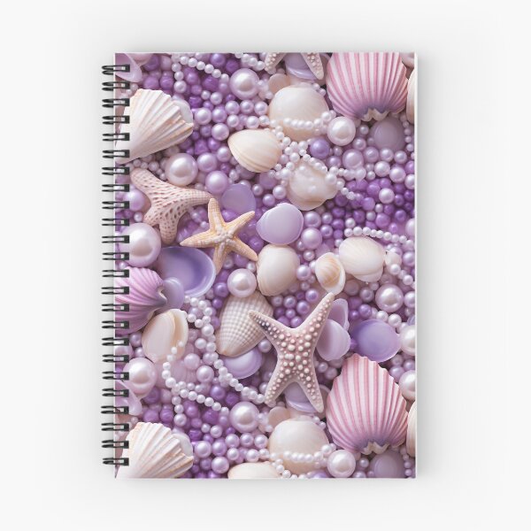 Item preview, Elegant Seashell and Pearl Seamless Pattern designed and sold by Aramdesing.