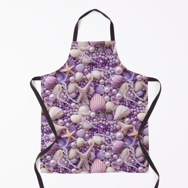 Item preview, Elegant Seashell and Pearl Seamless Pattern designed and sold by Aramdesing.