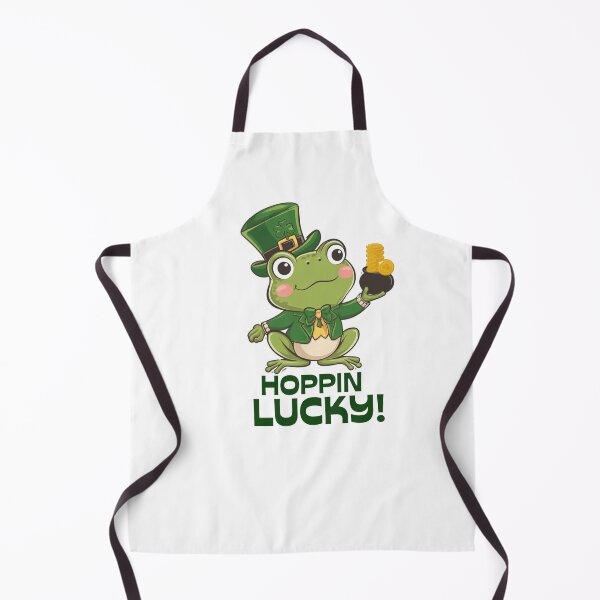 Item preview, Hoppin' Lucky Frog - Saint Patrick's Day Design designed and sold by fulldreamer2021.