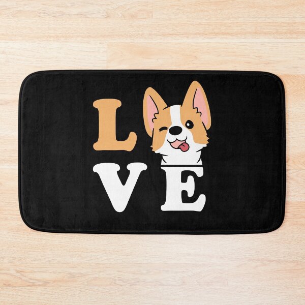 Item preview, Cute Corgi Love Winking Dog Kawaii Funny Pet Gift designed and sold by PrintCrafting.