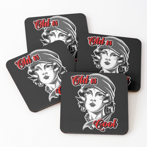 Item preview, Woman Face Vintage - Old Is Cool  designed and sold by Scobtattoo.