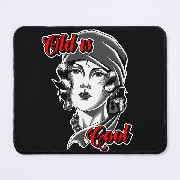 Item preview, Woman Face Vintage - Old Is Cool designed and sold by Scobtattoo.