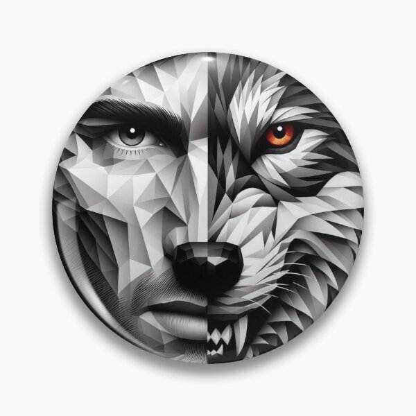 Item preview, Half Man Half Wolf 2 designed and sold by APOLLO TWENTY ONE.