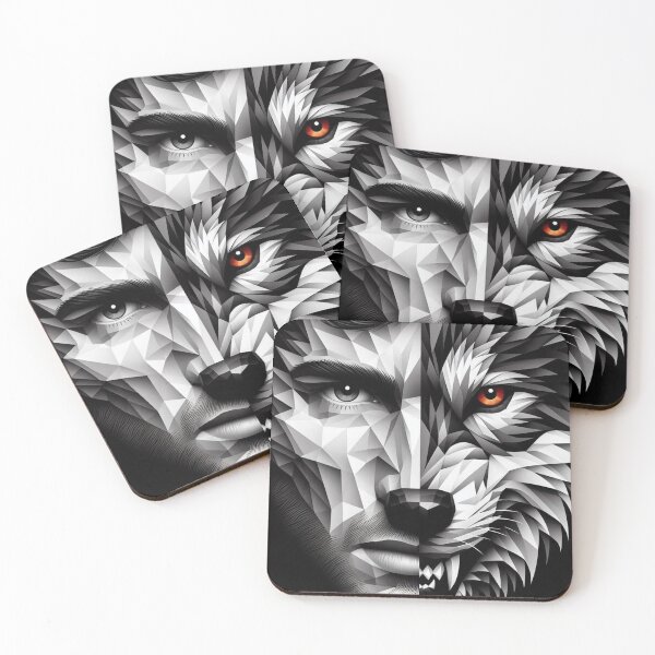 Item preview, Half Man Half Wolf 2 designed and sold by APOLLO TWENTY ONE.