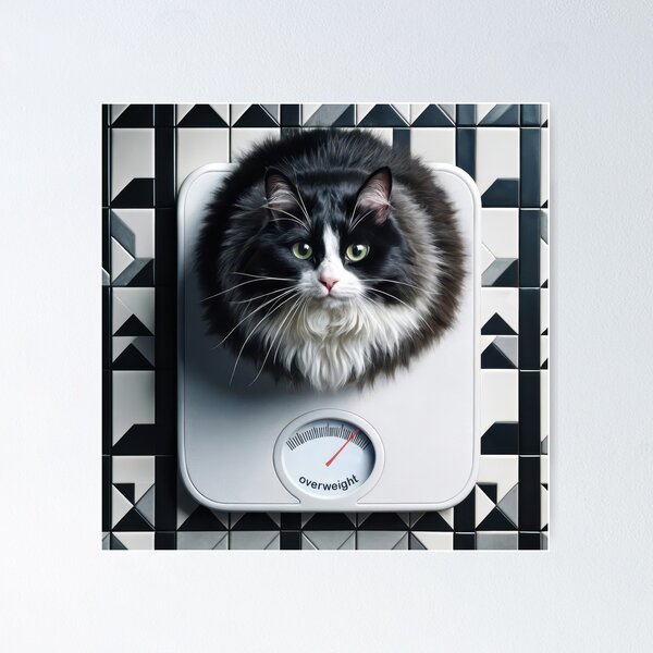 Item preview, Overweight Cat designed and sold by Maria Dryfhout.