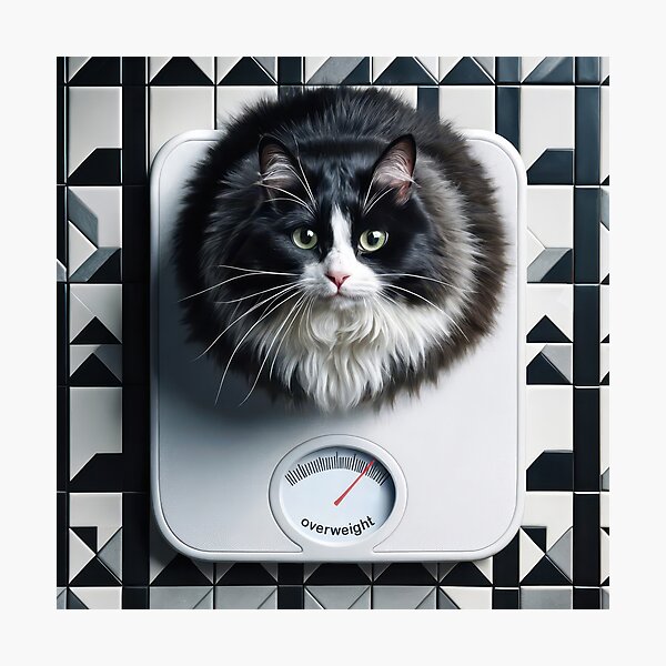 Item preview, Overweight Cat designed and sold by Maria Dryfhout.