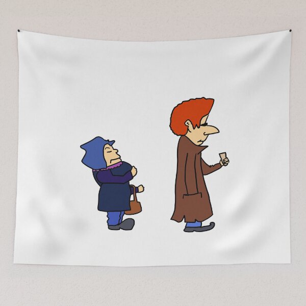 Item preview, Que cartoon design designed and sold by Grant Wilson.